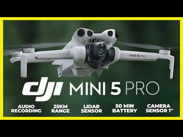 The future of drones? DJI Mini 5 Pro is a TOTAL GAME CHANGER!