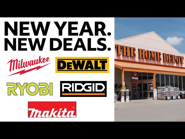 Best Deals at Home Depot in 2025 | New Year, New Deals!