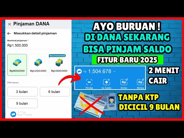 Cara Melakukan Pengajuan Pinjaman di Aplikasi DANA