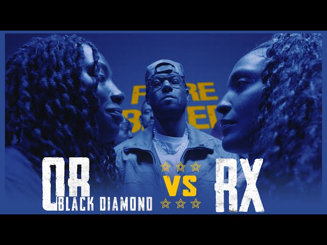 QB BLACK DIAMOND VS RX RAP BATTLE - RBE