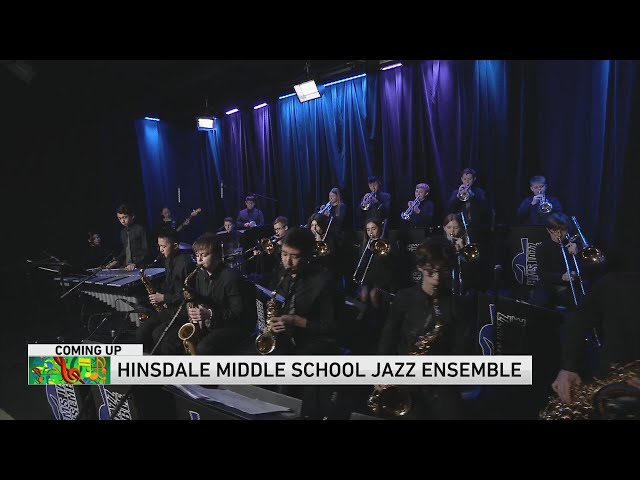 A bit more from Hinsdale Middle School Jazz Ensemble