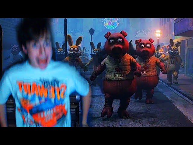 GETTING CHASED BY 100 ANIMATRONICS!? ( Joy Joy Land )