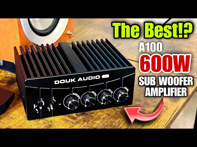 One of the best Subwoofer Amplifier You can Buy for Home | Douk  A100 Class D Subwoofer Amplifier