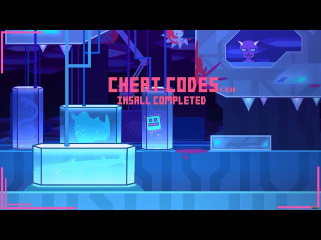 Geometry dash - Cheat codes