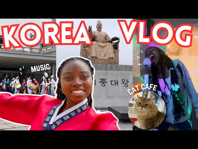 a WEEK in SEOUL, KOREA | sightseeing, cat cafe, palace, karaoke...