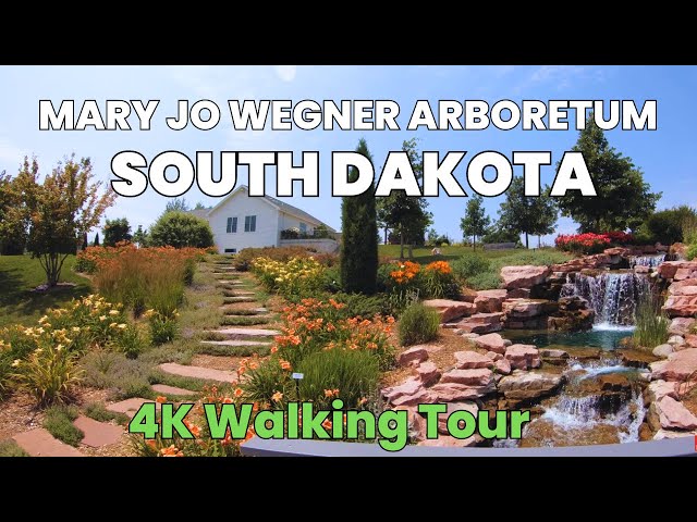 Mary Jo Wegner Arboretum | 4K Walking Tour | Sioux Falls, South Dakota, USA | Most Beautiful Places