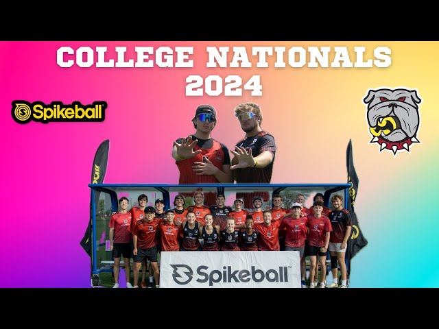 2024 Spikeball College Nationals Highlights | University of Georgia | Baisden/Thomas