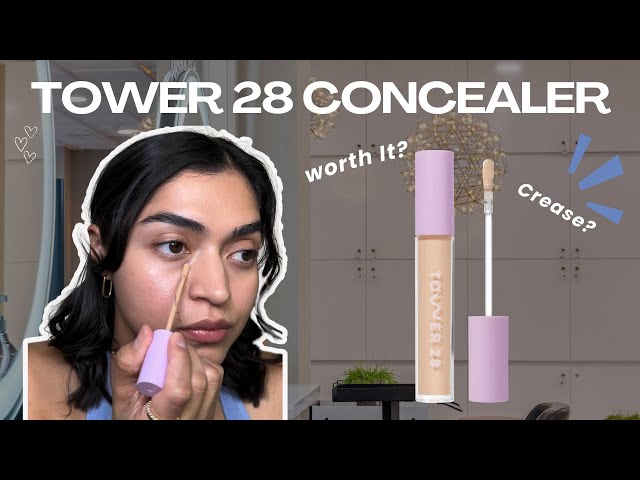 Tower 28 Swipe Serum Concealer (Does It Crease , Worth It?)