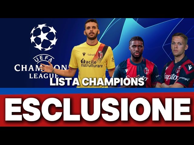 LISTA CHAMPIONS LEAGUE - ESCLUSI E SORPRESE 💙❤️ CHI È STATO INSERITO?!