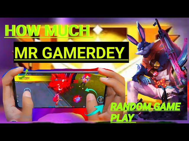 HOW TO GAMEPLAY FREE FIRE MR INDIA RS12