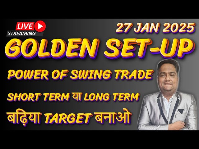 Live Golden Set-Up | Best Swing Trading Strategy | How to Find Stocks?  #tradetwist