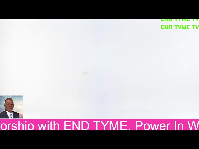 End Tyme Live Stream