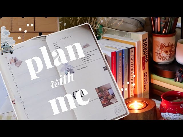 journal & plan with me ep.1 ☁️🍂 it’s late 2023, but I have time.