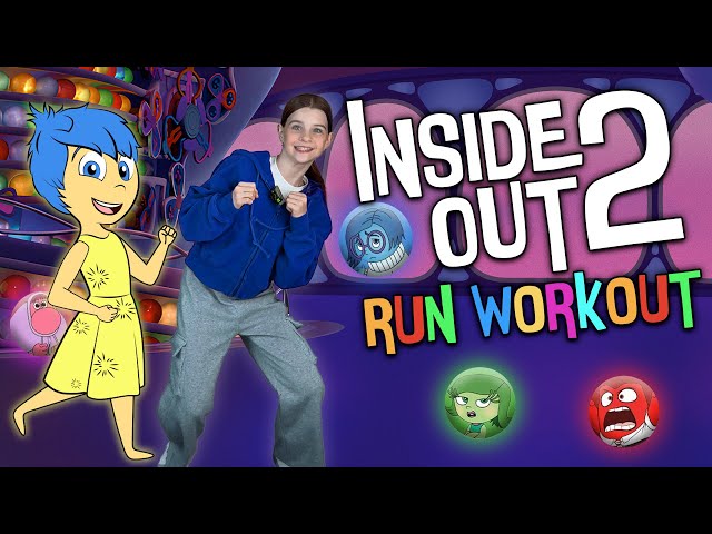 Inside Out 2 Run Workout! (Kids Exercises)