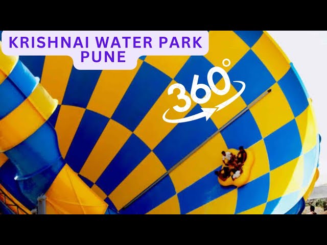 krishnai  water park Pune 360⁰ | Pune Water park | water slider | Part #1 | 360 Screen |