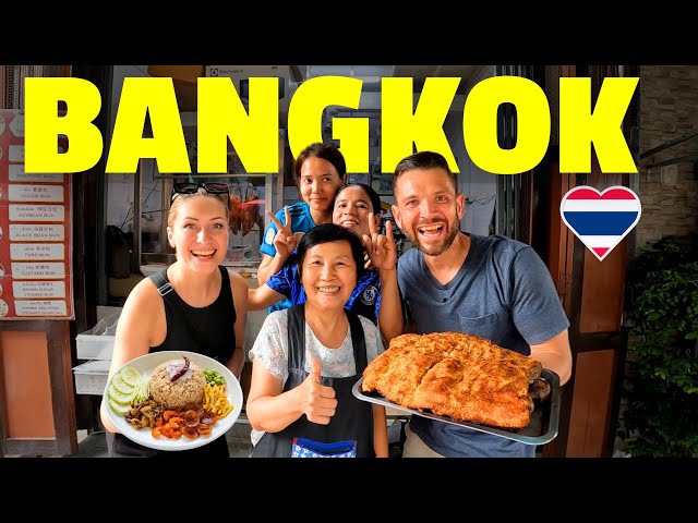 Ultimate Thai BBQ Meat Feast at Bangkok's Best Morning Market 🇹🇭 ft. @danny_and_diggy