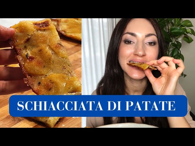 SCHIACCIATINA di PATATE - Pronta in 5 minuti (Ricetta SENZA GLUTINE)