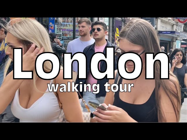 London Walk | Relaxing Stroll In Central on Friday Evening | London 4k HDR, 2022