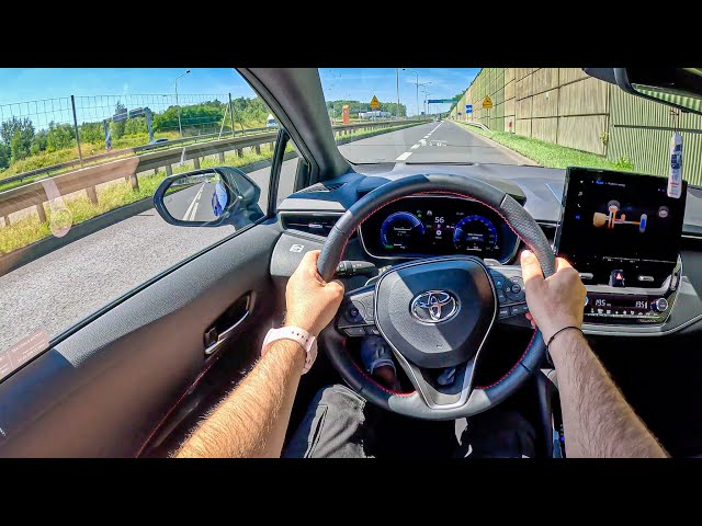 2023 Toyota Corolla GR SPORT [2.0 Hybrid 196HP] |0-100| POV Test Drive #1802 Joe Black