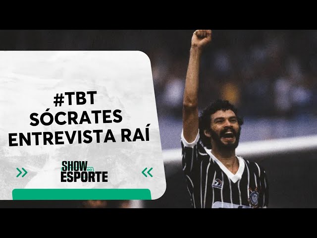 #TBT SHOW DO ESPORTE: Sócrates entrevista o irmão Raí no campo do Botafogo-RP