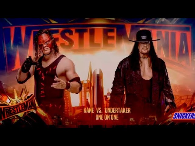 The Devils Favourite Demon 😈 WWE Wrestlemania Kane vs The Undertaker #wwe