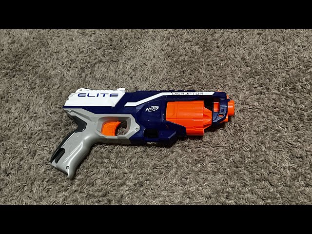 [REVIEW] -  Nerf Elite Disruptor - A Sidearm With Incredible Slamfire Performance!