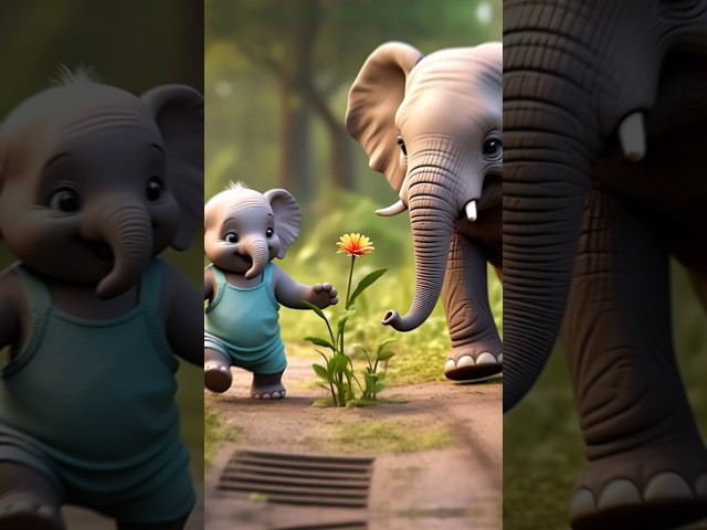 ELEPHANT STORY 🥰 #shorts #elephant #story