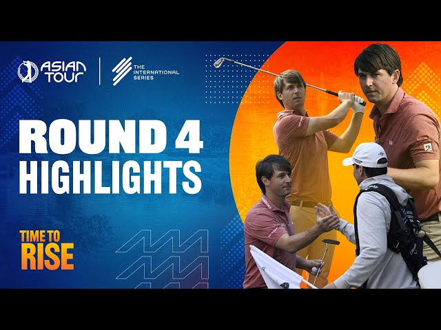 International Series India presented by DLF | Asian Tour | Round 4 highlights | 2025