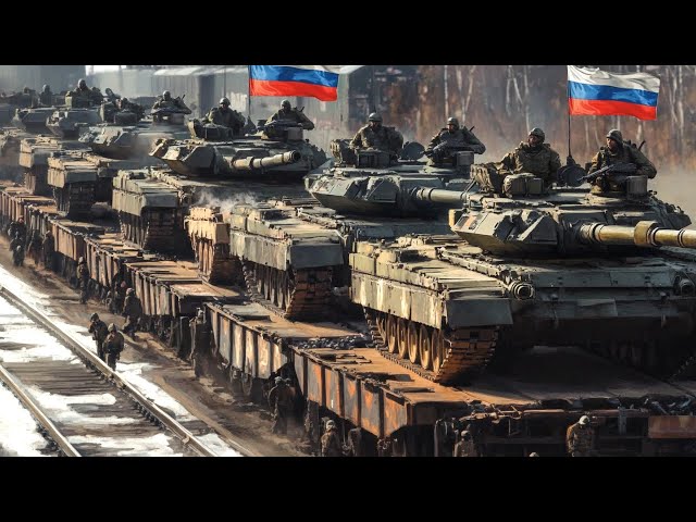 2 MINUTES AGO! Train Carrying 666 Russian T-72 Tanks Destroyed by Ukraine - Arma 3