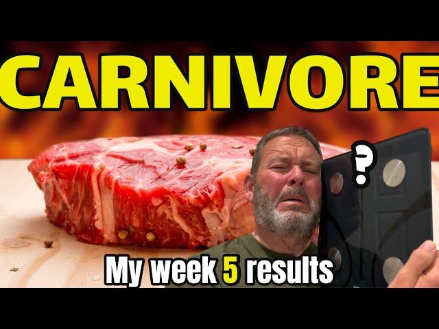 Carnivore Diet Results - Week 5 of only eating MEAT.