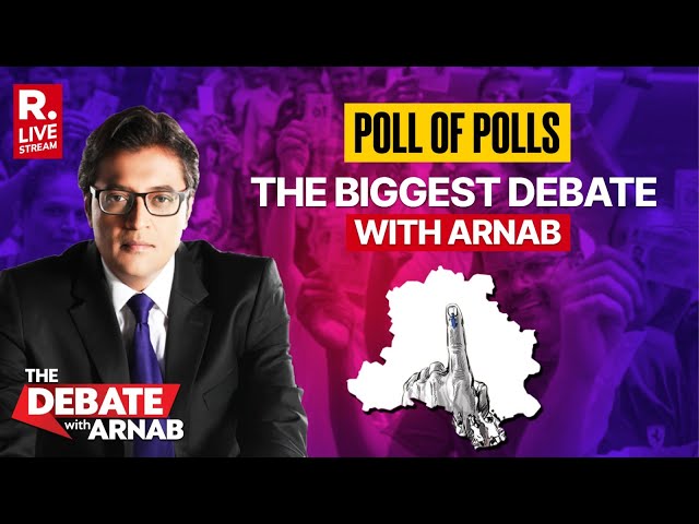 LIVE: Who Will Win The Delhi Battle? Biggest Poll of Polls With Arnab