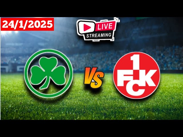 Greuther Fürth vs Kaiserslautern | 2. Bundesliga Live Match Score