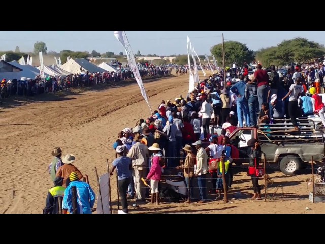 Namibian Horse Racing Ghazi Show in Botswana. Law enforcer