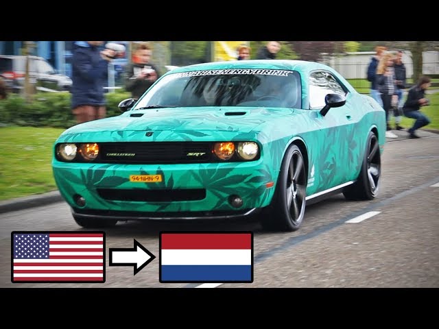 American Muscle Cars in Europe (The Netherlands, Belgium & Germany)