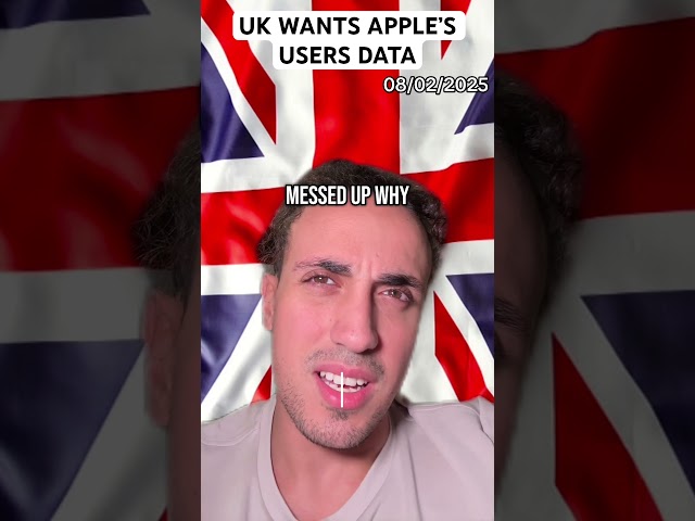 UK Wants Apple Users Data