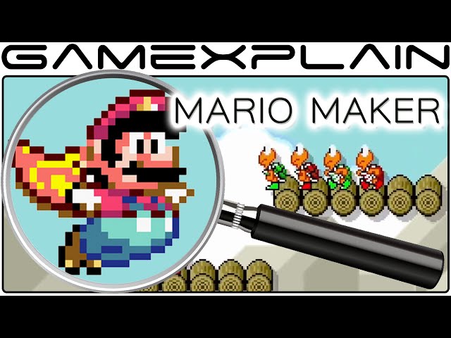 Mario Maker Analysis - Nintendo Direct Trailer (Secrets & Hidden Details)