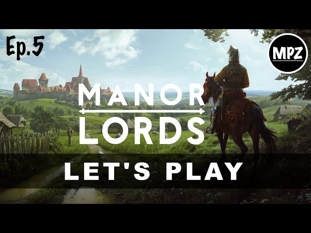 Manor Lords Ep.5 - Trade Routes & Burgage Upgrades! ⚔️📦 Troops on the Move!