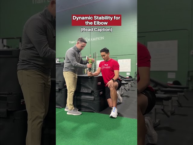 Dynamic Stability for the Elbow  #Shorts