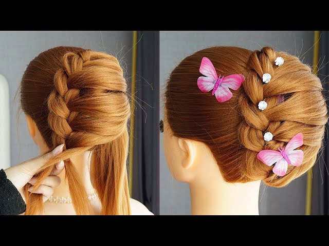 Simple French Bun Hairstyles For Beginners