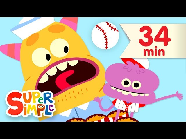 Take Me Out To The Ball Game | + More Kids Songs | Super Simple Songs