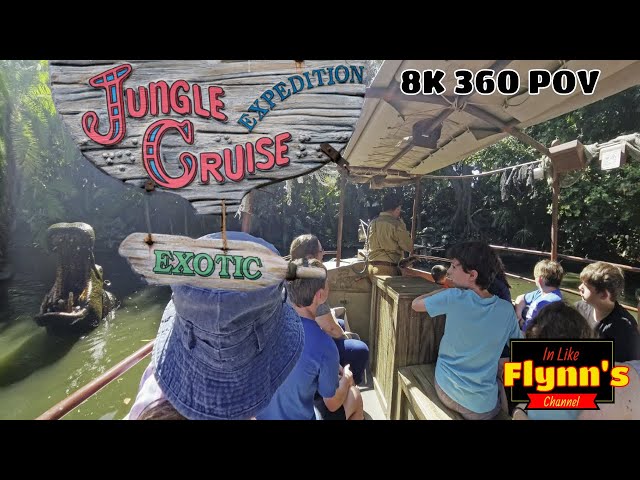 Disneyland's Jungle Cruise | 8K VR 360