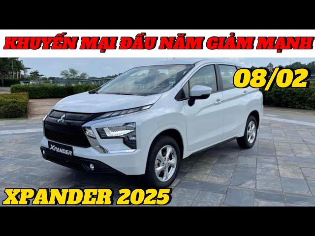 ✅ Khuyến mại đầu năm| Bảng giá lăn bánh Mitsubishi Xpander 2025 mới nhất tháng 2