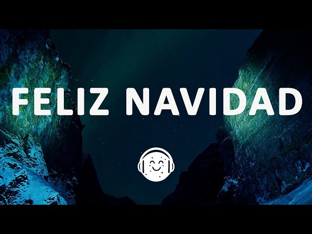 José Feliciano - Feliz Navidad (Letra/Lyrics)