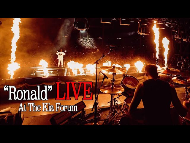 Ronald LIVE at The Kia Forum - Falling In Reverse - Luke Holland Playthrough