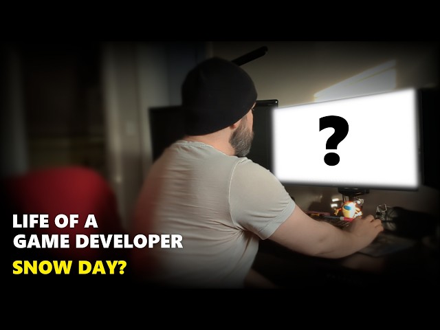 Day in the Life of a Game Developer ❄️ | Ep 4: Snow Day