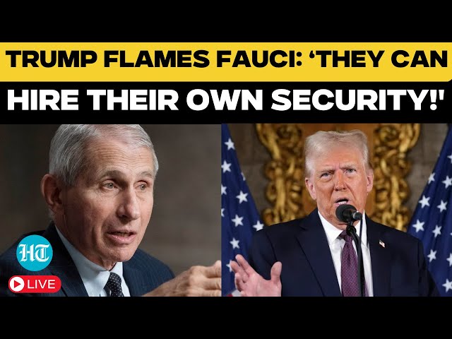 Donald Trump LIVE | Trump Tears into Fauci, Ends Security Detail | Donald Trump Latest | Trump Live