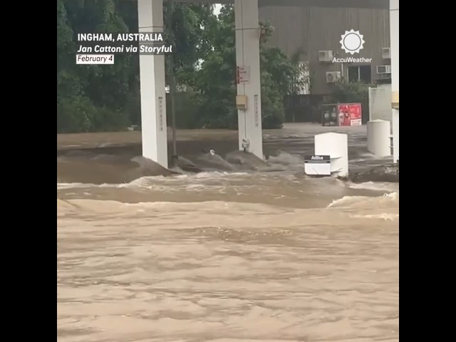 6 Months of Rain in a Day Floods Queensland, Australia