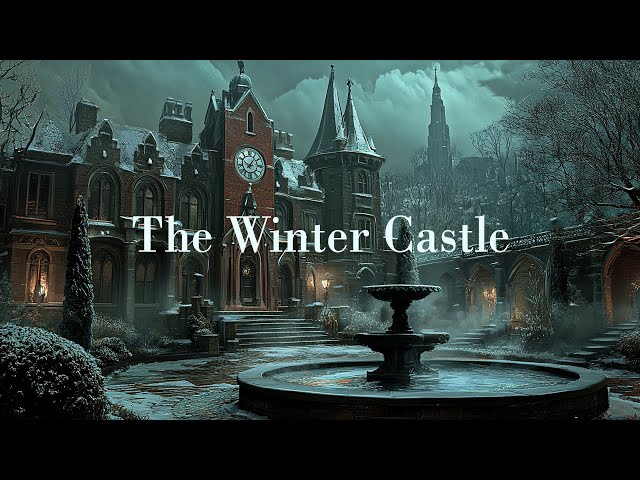 Dark Winter Academia with The Winter Castle - A Timeless Scene of Beauty