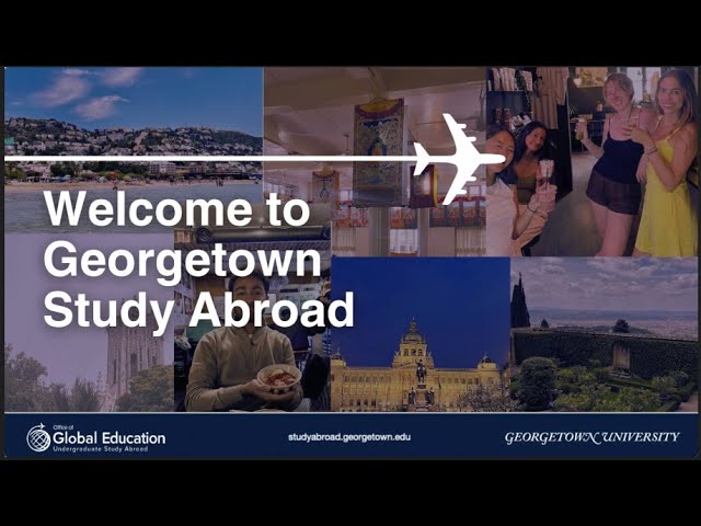 Welcome to Georgetown Study Abroad