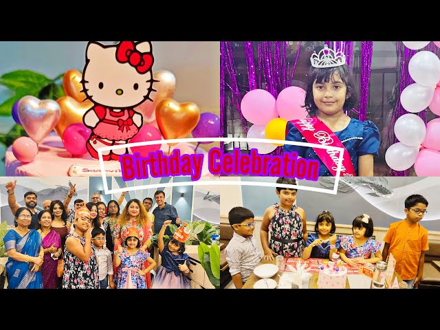 Celebrate to Her Birthday|Lunch, Cake Cutting Enjoying Full Day With Friends and Family #bengalivlog